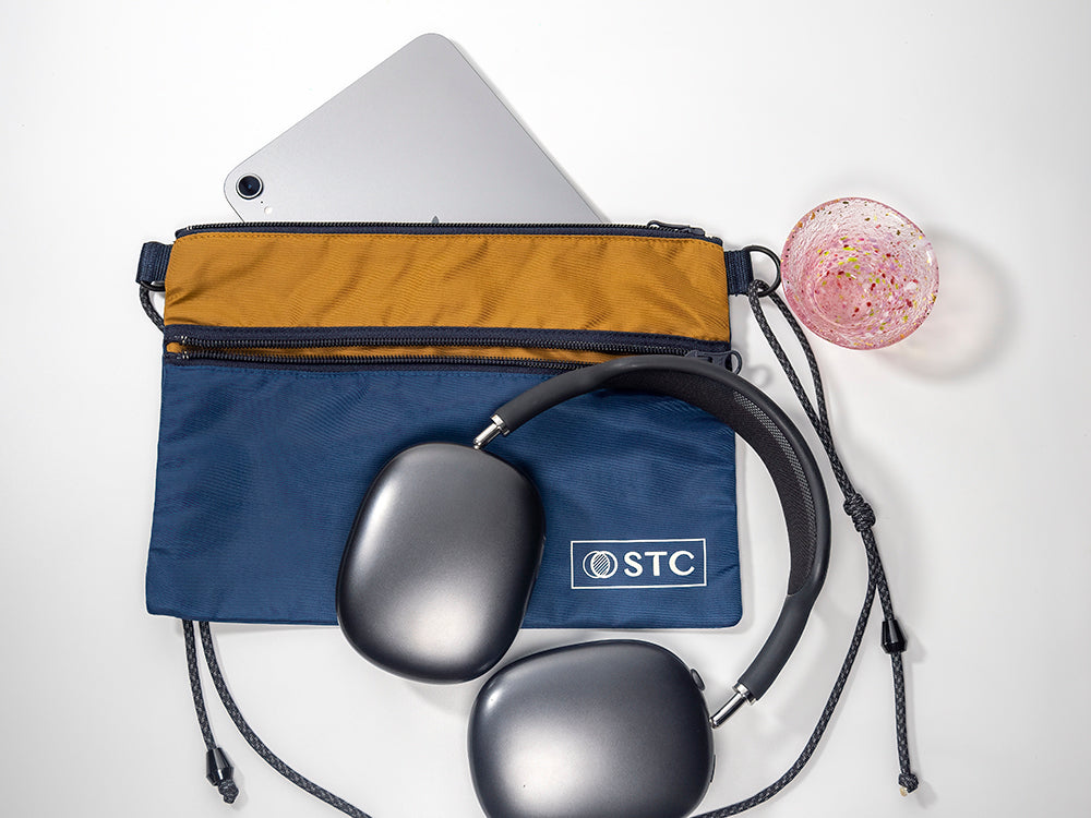 STC雙層超薄隱形貼身護照旅行包